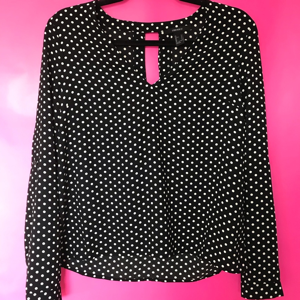 Polka Dot Blouse
